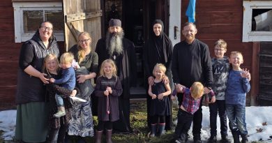 Породица са осморо деце у Шведској верници СПЦ Породица са осморо деце у Шведској верници СПЦ