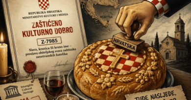 VJEROVALI ILI NE — Hrvatska je pod oznakom Z-7985 zaštitila „Slavu, krsnicu i krsno ime” kao kulturno dobro neretvanskih katolika